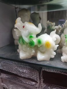 厂家批发树脂防玉混装摆件庙会公园套圈巨商套圈工艺品送亲戚送朋