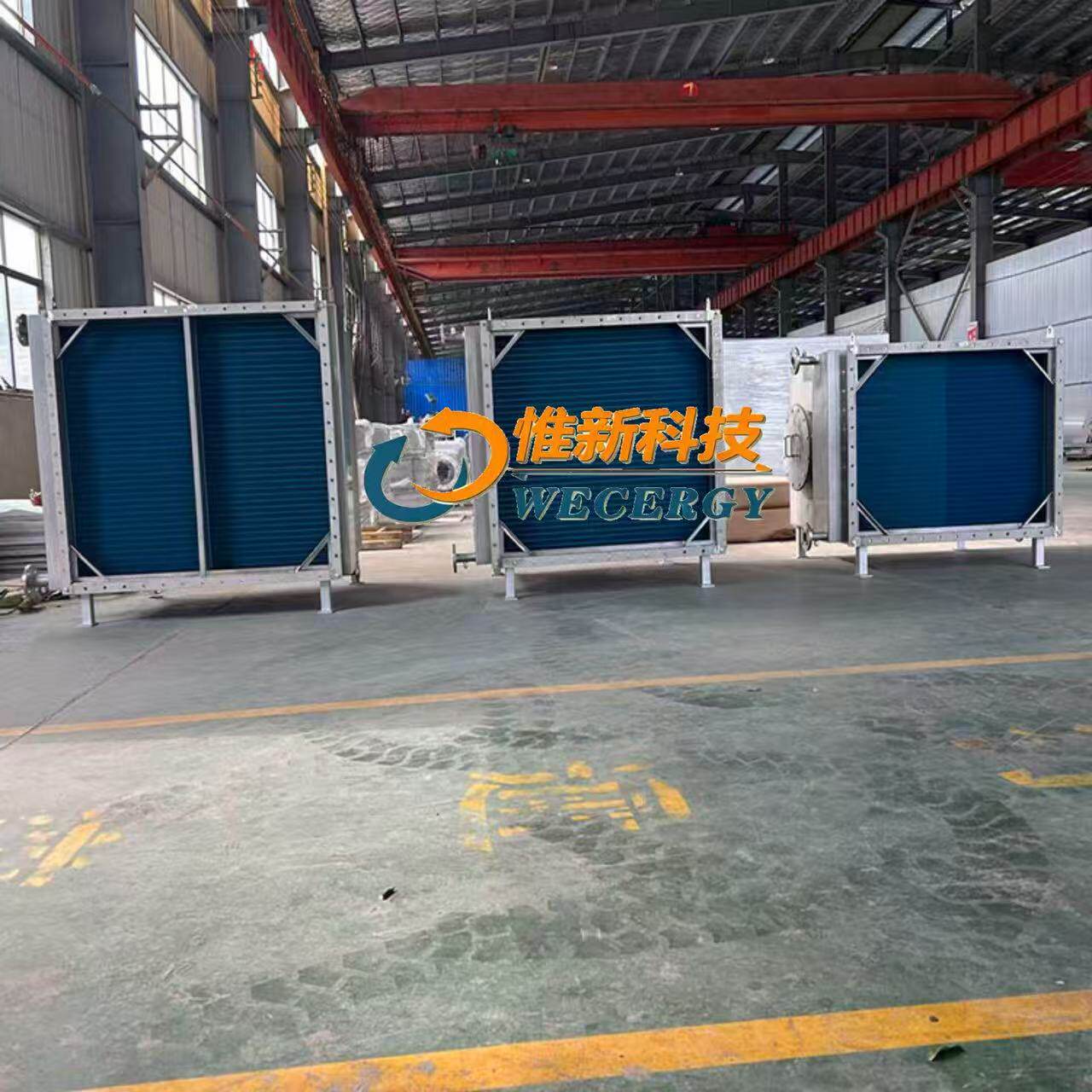 苏州惟新表冷器废气冷却器冷却盘管不锈钢冷凝器翅片管式换热器