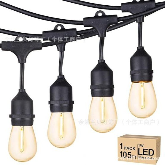 S14户外露营庭院LED跑马灯串