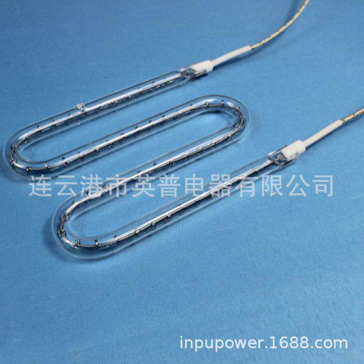 M型石英管发热管现货烤盘炒菜机卤素钨丝异形石英电加热管