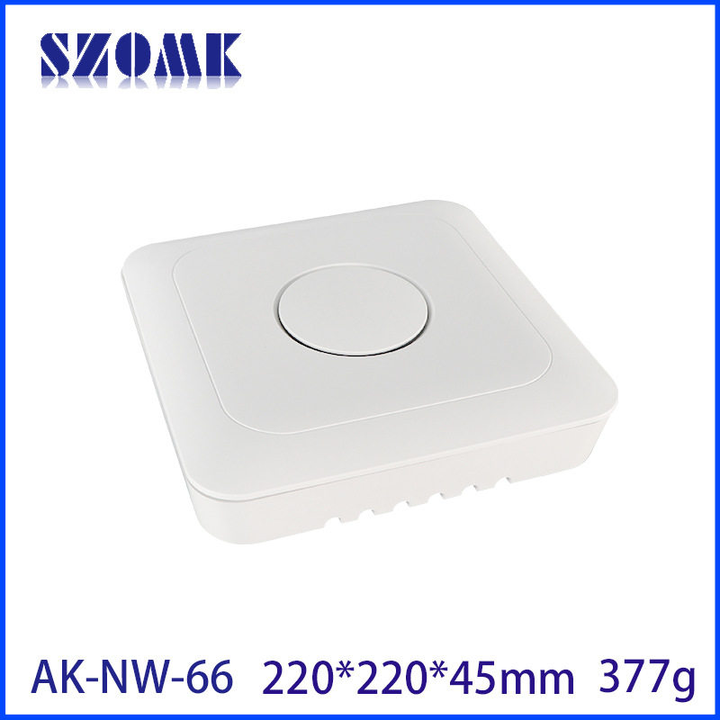 奥科姆ABS盒子壳体220*220*45MM电子工程仪表仪器塑料外壳NW66