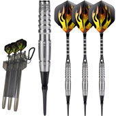 电子钨钢飞镖 CyeeLife 原色无电镀 90% 软式 16g克 2BA