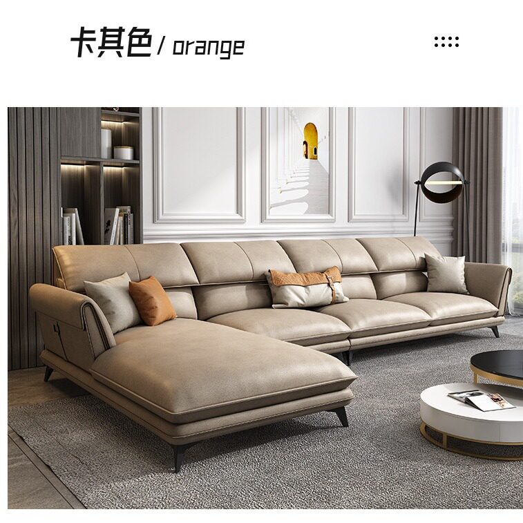 北欧轻奢三防免洗科技布沙发