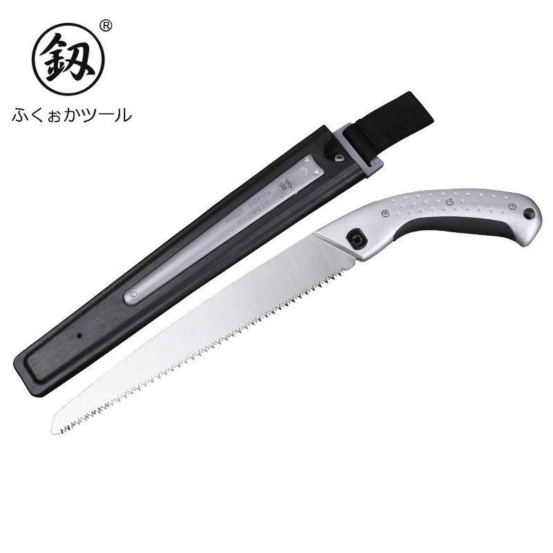 釰福冈工具锯子手动木工手工锯金属手柄木锯