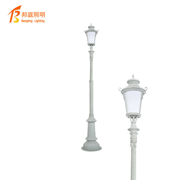小区路灯家用户外防水景观灯花园别墅双头LED道路灯欧式庭院灯3米