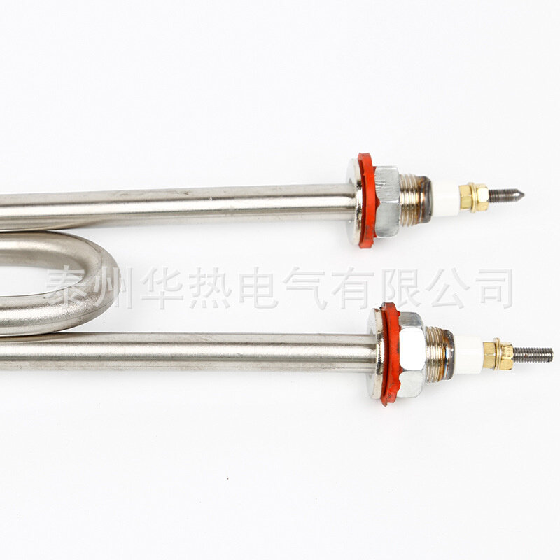 不锈钢双U电加热管发热管棒蒸饭机柜电热管商用耐高温烘箱加热器