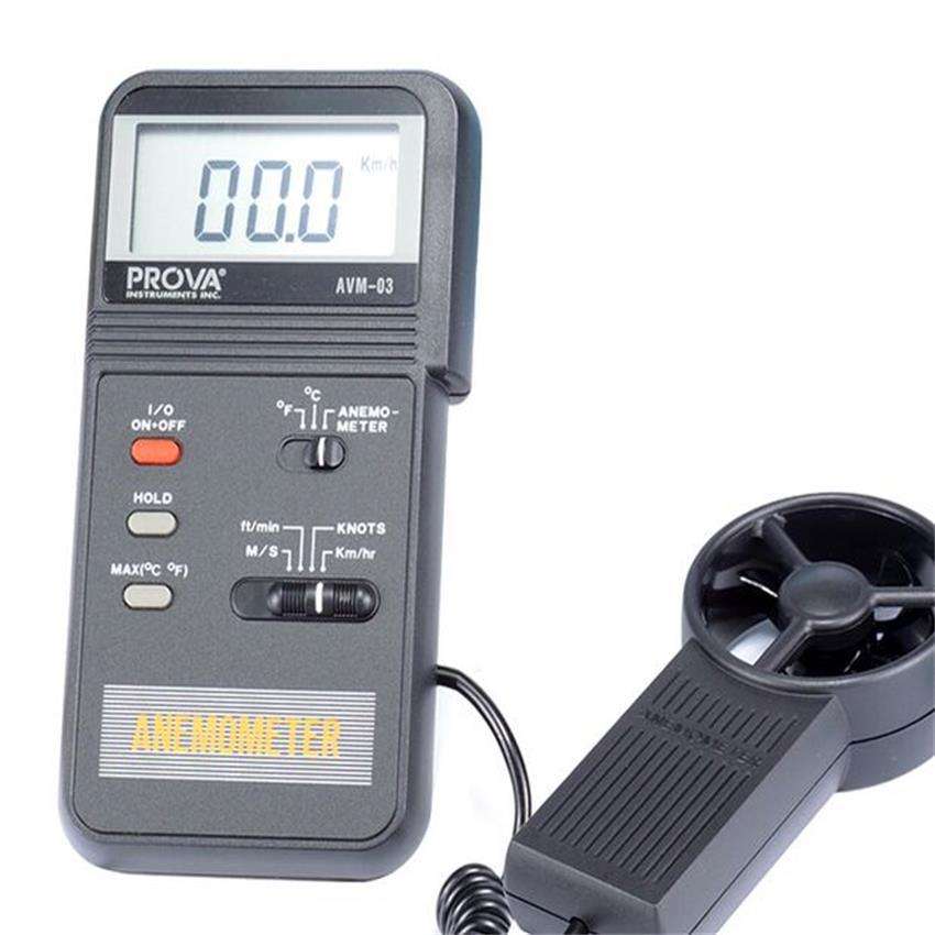 台湾泰仕手持分体工业叶轮式风速风温风量计AVM01/03/05/07