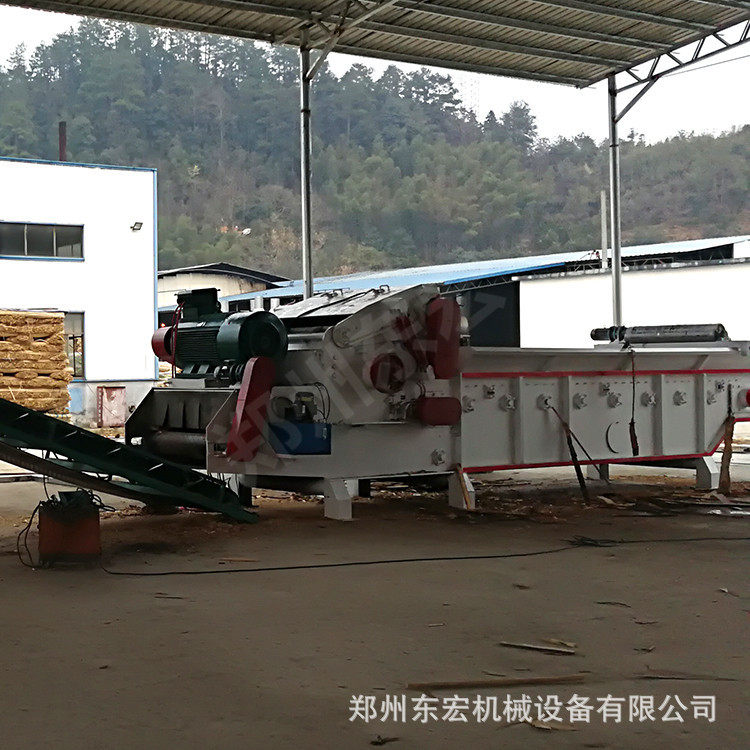 大型综合木材破碎机 带钉模板废料破碎机 木头打碎机