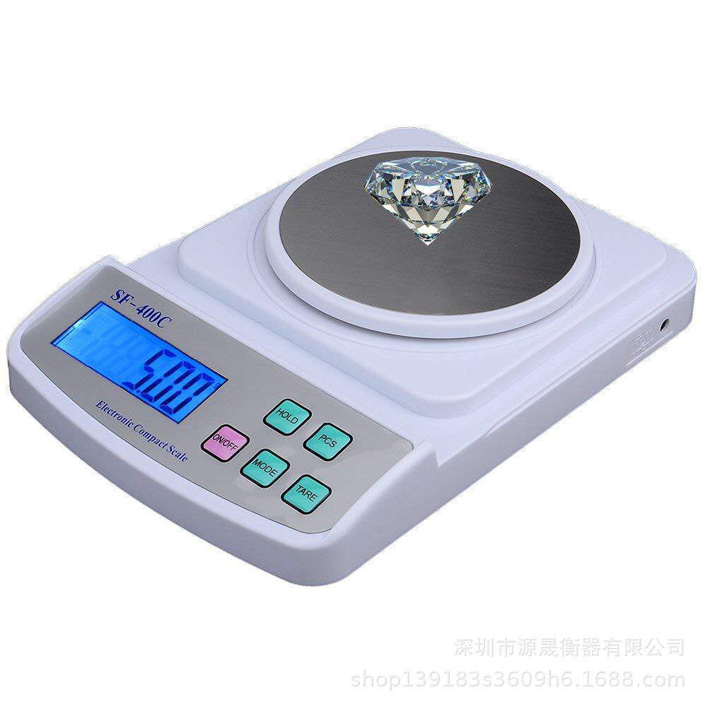 厂家批发sf-400c充电式家用厨房秤电子秤500g0.01g不锈钢盘电子称