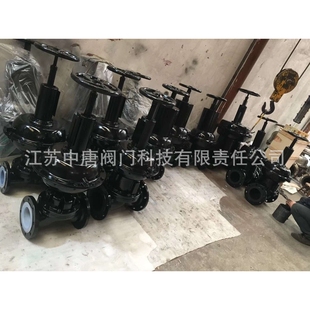 EG6B41F46 英標常閉氣動襯氟隔膜閥 WCB F46 16C氣動襯氟隔膜閥