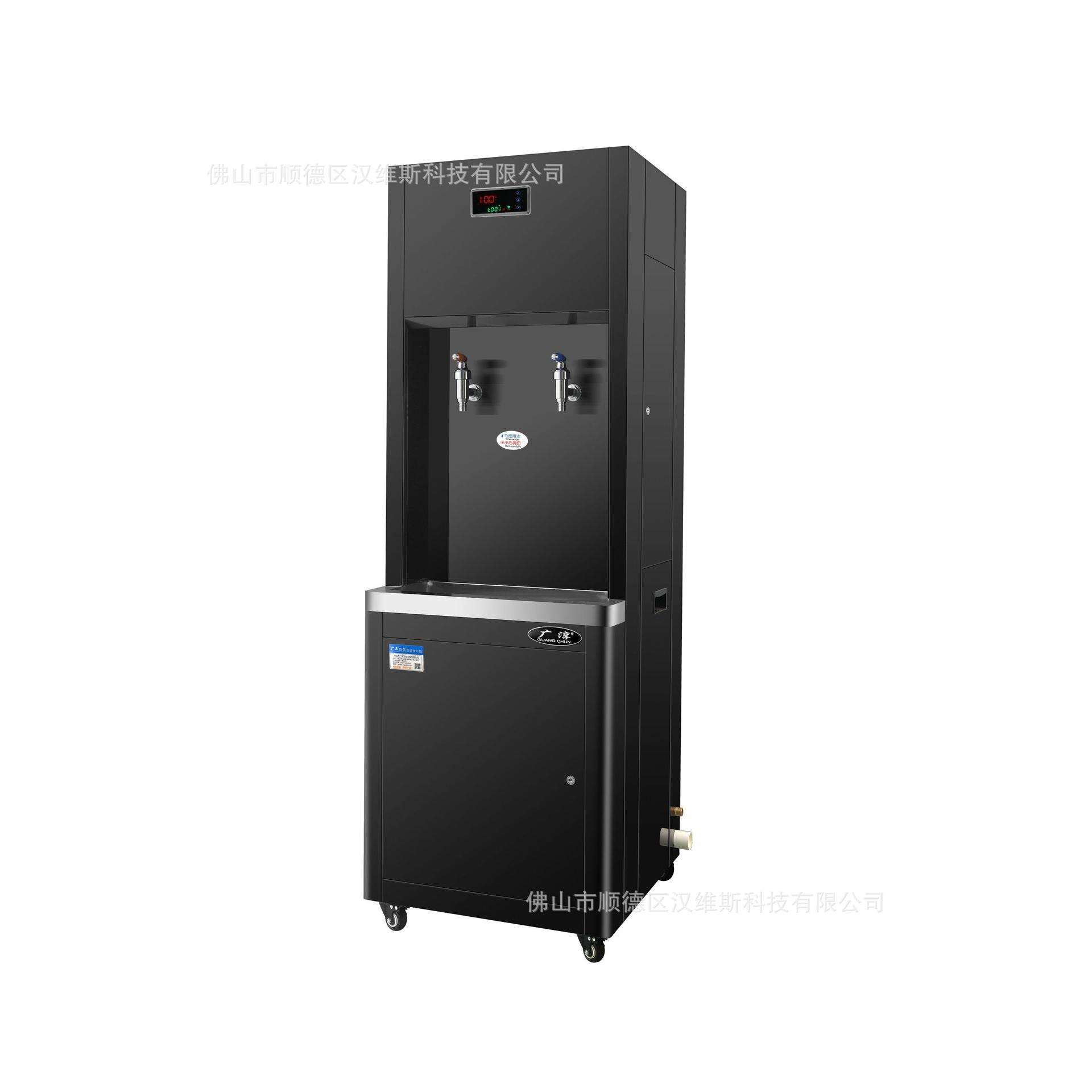 校园步进式节能饮水机柜式直饮水机多个出水口款即热饮水机