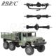 16越野攀爬遥控车升级改装 RBR C仿真1 前后门桥总成玩具配件R770