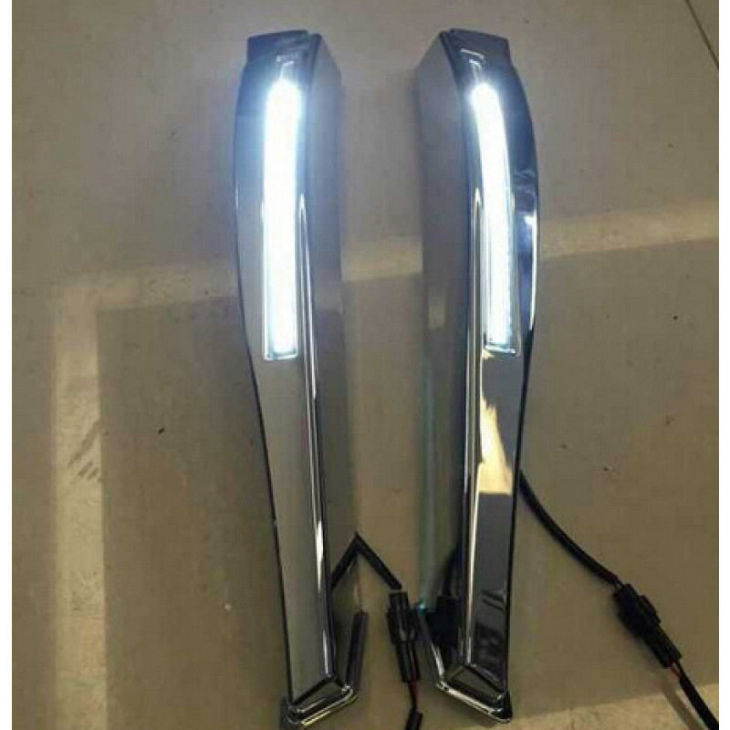 捷豹XF专用LED日行灯改装