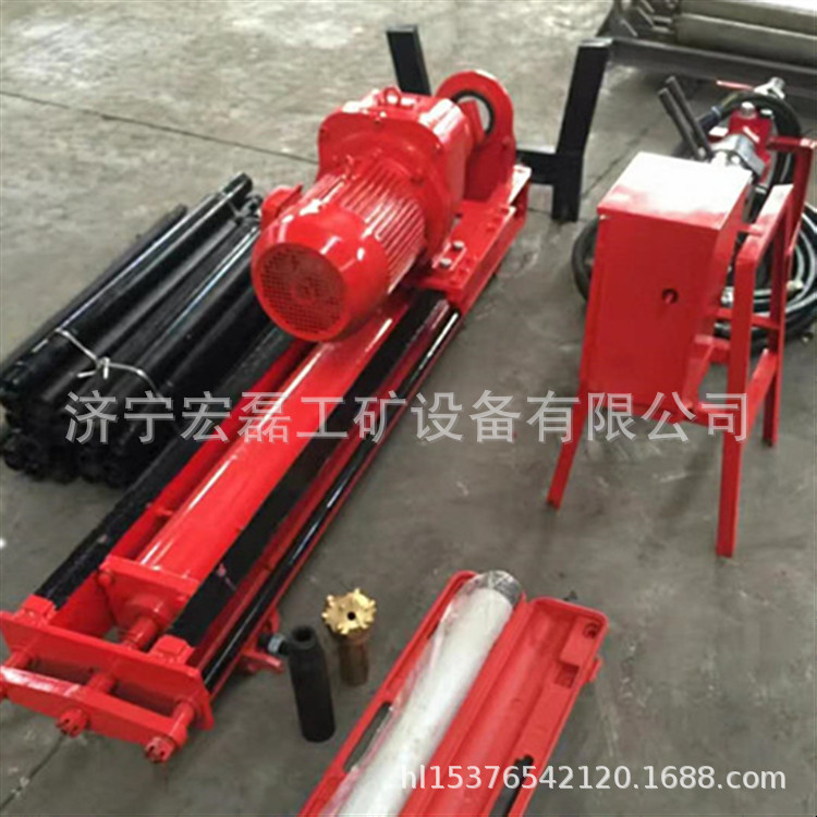 包邮小型潜孔钻机KQD120电气一体开山凿岩潜孔钻机支腿式潜孔钻机