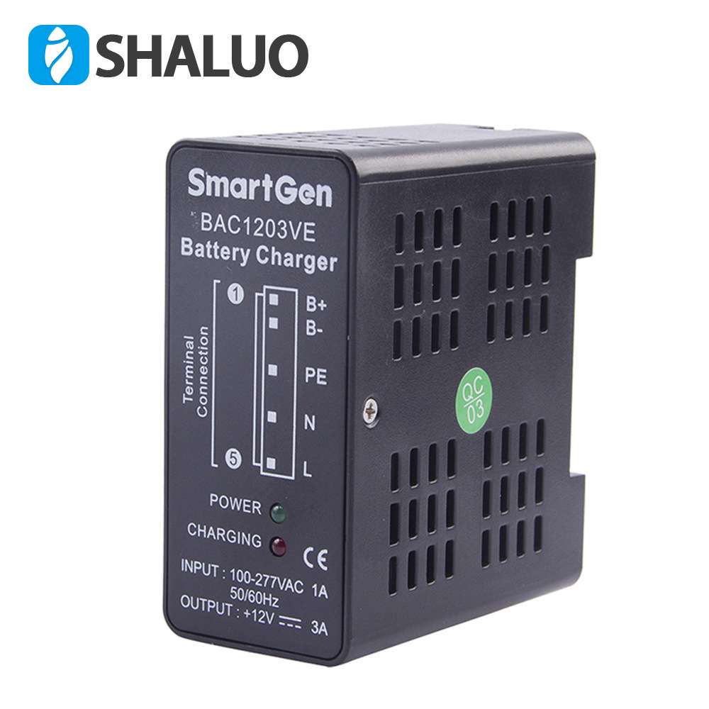 BAC1203VE 迷你型蓄电池充电器 Smartgen 铅酸电池自动浮充充电器