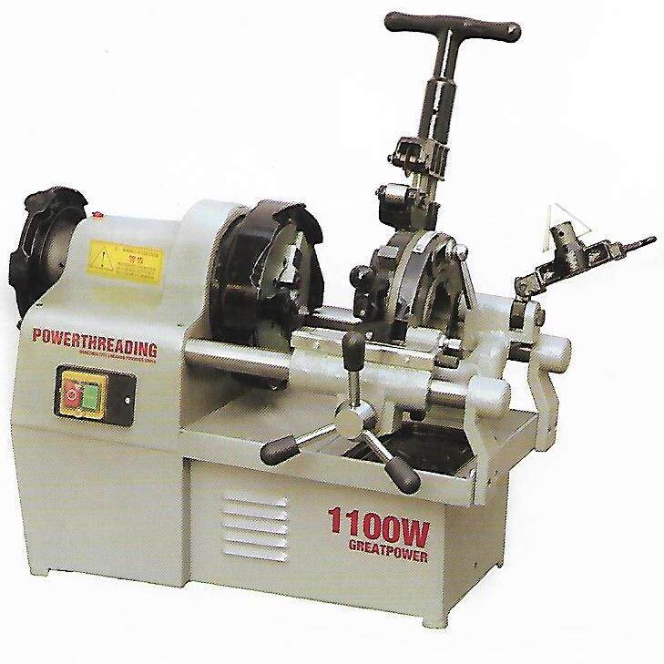 杭州宁达电动套丝机ZT-50BF220V1100W切管机滚槽机2/3/4/寸