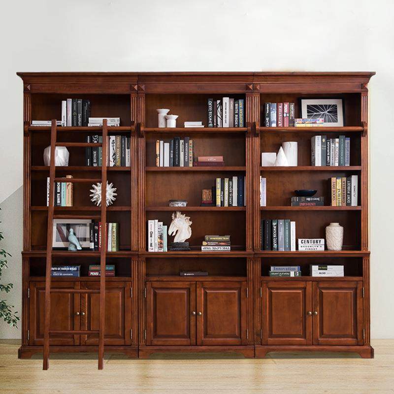 美式实木书柜组合靠墙简易置物架欧式书房书架储物柜展示整装书橱,畜牧/养殖物资,畜牧/养殖器械,淘宝优惠券,粉丝福利购,淘宝优惠卷