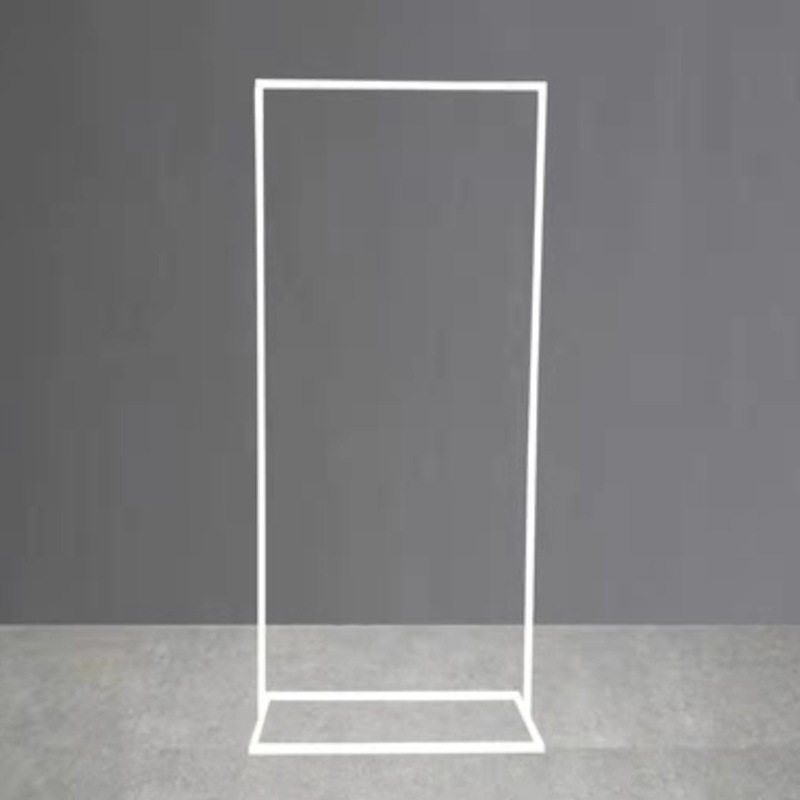 道具指示牌架子背景架婚礼花架铁艺方形拱门展示架迎宾门拱形门