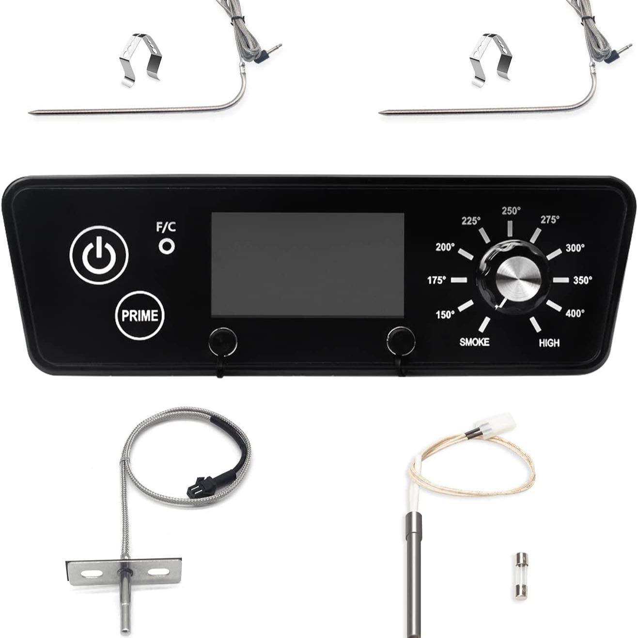 户外烤箱美式温度控制器液晶显示屏120V60HZ立式冰箱颗粒烤炉套件