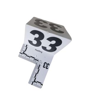 三折物证标记牌(带标尺),三折物证牌