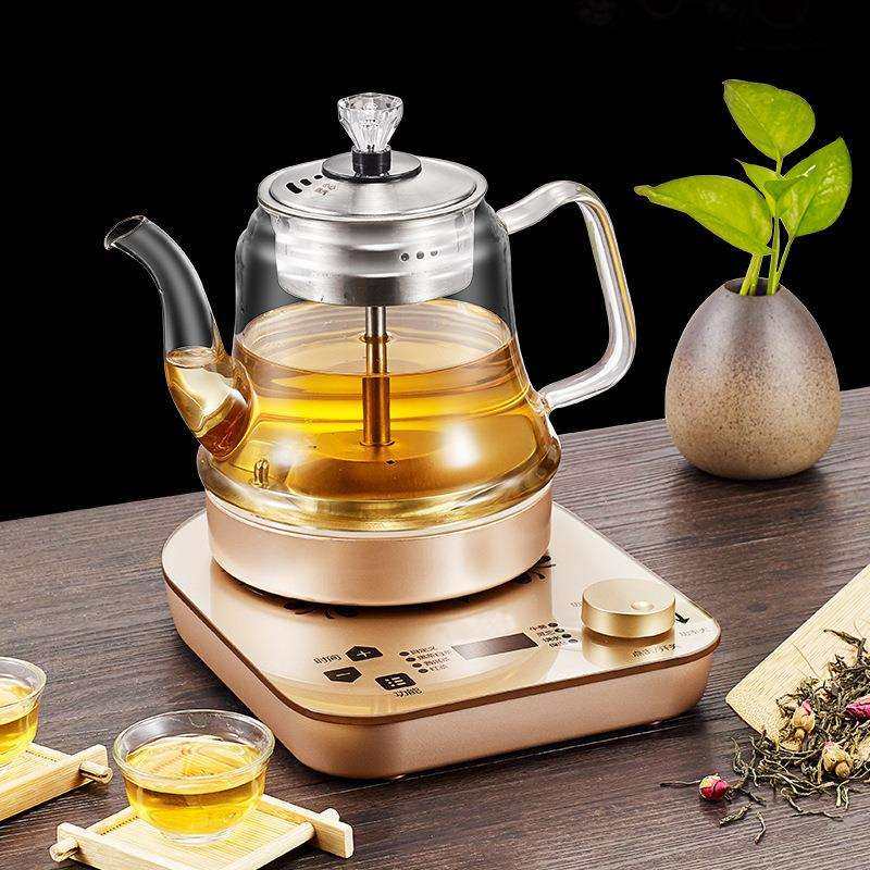 煮茶器家用煮茶壶保温全自动蒸茶壶小型恒温蒸汽喷淋式调温养生壶