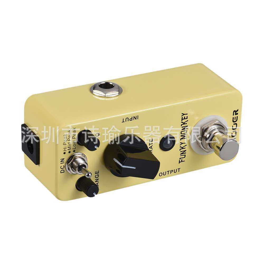 魔耳Mooer Funky Monkey 电吉他自动哇音单块效果器