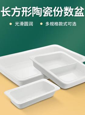 自助餐布菲炉陶瓷盆圆形份数盆温餐IHC盘酒店具保炉餐内胆餐装菜