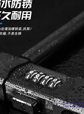 玻璃门型密锁码锁公家用办室形商铺防盗大门锁机械JVT插锁密码挂