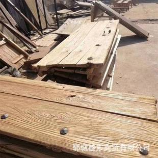 榆木旧木板化纹理榆木桌面茶桌板楼梯踏步吧台板榆门风木老PQJ旧