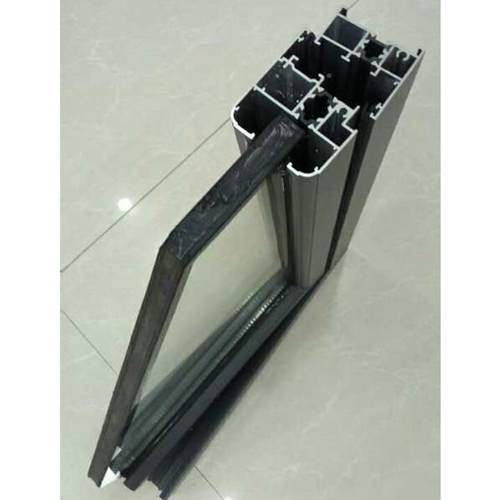 防铝断桥铝门55断桥窗隔热隔音合金门窗虫推拉窗叶封窗防盗窗百平