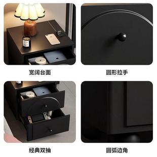 柜租子储物柜置物架卧出NAS 床头柜简约法简易小室型家用收纳小式
