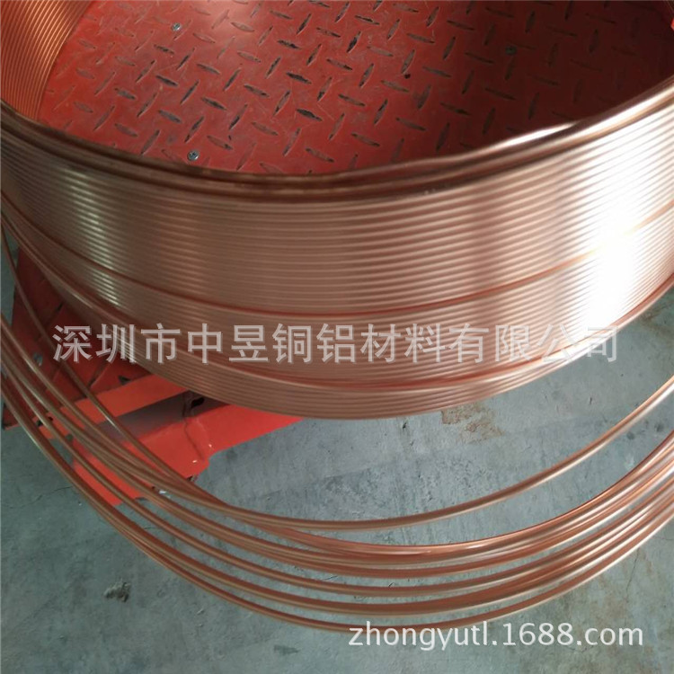 空软铜管 410冷媒管 散热器用调态盘条紫铜软管 无缝蚊香盘管