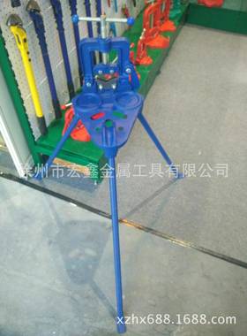 厂家销售重型中式门带脚管台虎龙0221001架三脚架台钳子虎钳钳子