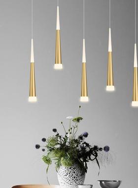 吧台灯酒前台吊灯轻奢小吊44867灯性创简意酒吧灯现代店约长个条