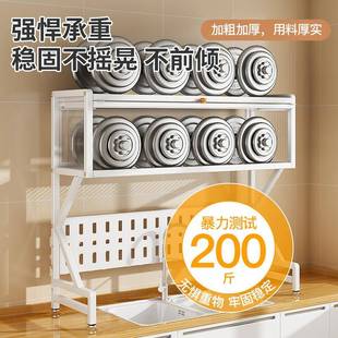 厨房水槽置物架台面沥水碗碟盘子收纳架子家用多功能防尘碗柜带门