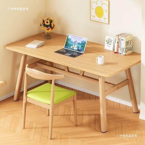 【加厚】餐桌快未知餐店长方形餐桌椅吃合约家用商用简原木组色饭