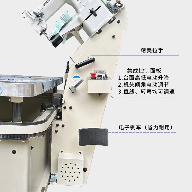 WB设-2DF8B床垫缝边机弹床垫围边机床边缝纫机簧机床垫WB-2DF8围