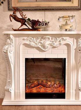 1.2炉1325.5/2米壁欧式装饰柜实木电视柜美/式壁炉芯取暖电壁炉