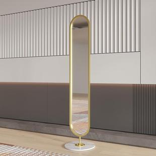 镜带衣架衣试挂WZR镜穿衣镜落地全身家用服装 店展示镜轻奢客厅卧