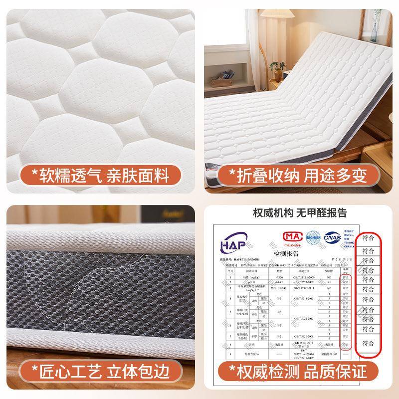 天椰棕乳胶床垫家用卧室无品牌/租房专用塌久睡不软硬适中软榻榻