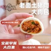 「限时70元 任选5袋」包行天下嵊州老面土猪鲜肉大包子早餐速食