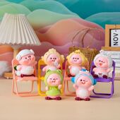 新款 露比石膏娃娃涂鸦画画手工DIY彩绘白胚上色立体涂色儿童玩具