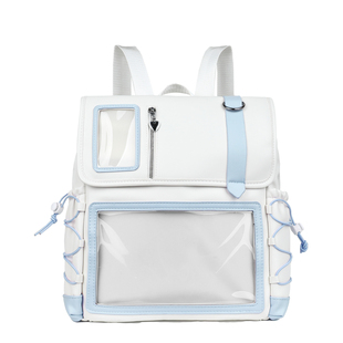 猫幼幼自制双肩痛包学生书包晴空奶盖双背大食量初中高大上课包包