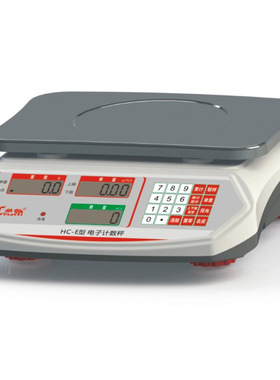 华驰电子计娄秤HC-ES液晶显示充电3kg/6kg/0.1g 15kg/1g 30kg/1g