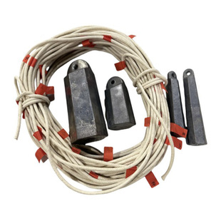 测深绳铅锤3.2KG5KG12.7KG13KG船用测深锤手吊锤铅质测深锤测深杆