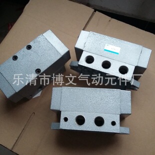 K35D2K-25三位五通气控阀 气动滑阀 1寸气控阀
