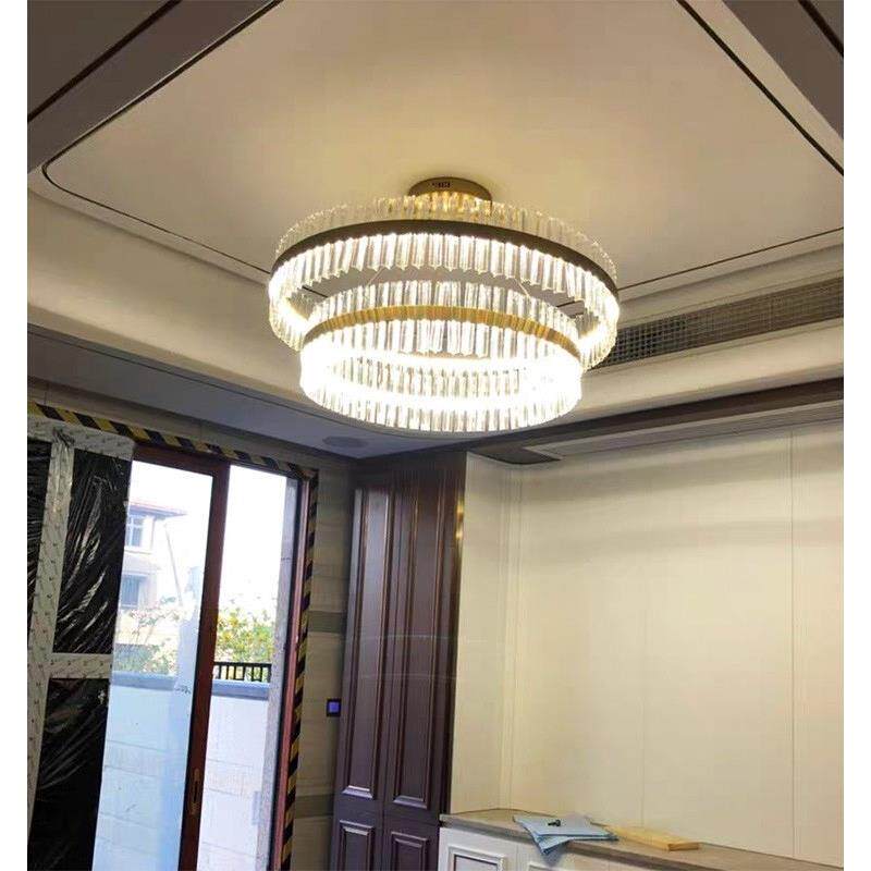 后现代北欧客厅轻奢水晶吊灯设计师灯简约个性创意艺术卧室餐厅灯