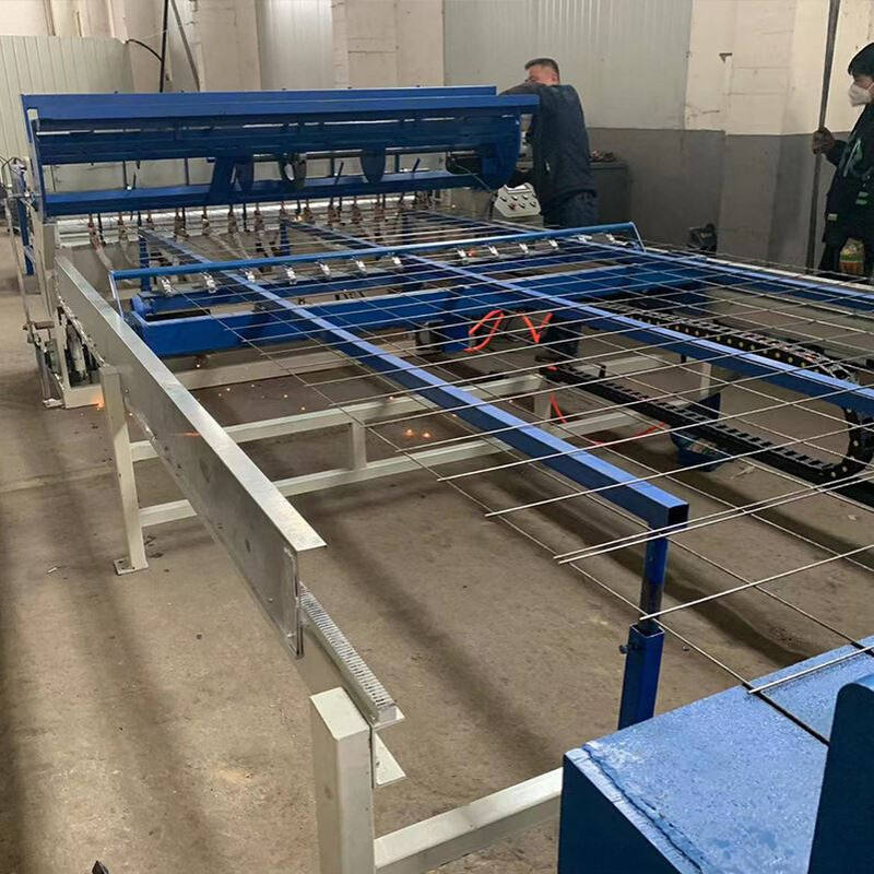 聚仁机械钢筋网片点焊机钢筋网格排焊机自动钢筋焊网机机器设备