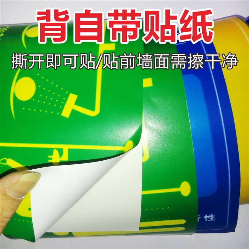 速发验厂洗眼器标示牌 洗眼器警示牌 标识牌 安全警告不干胶pvc标
