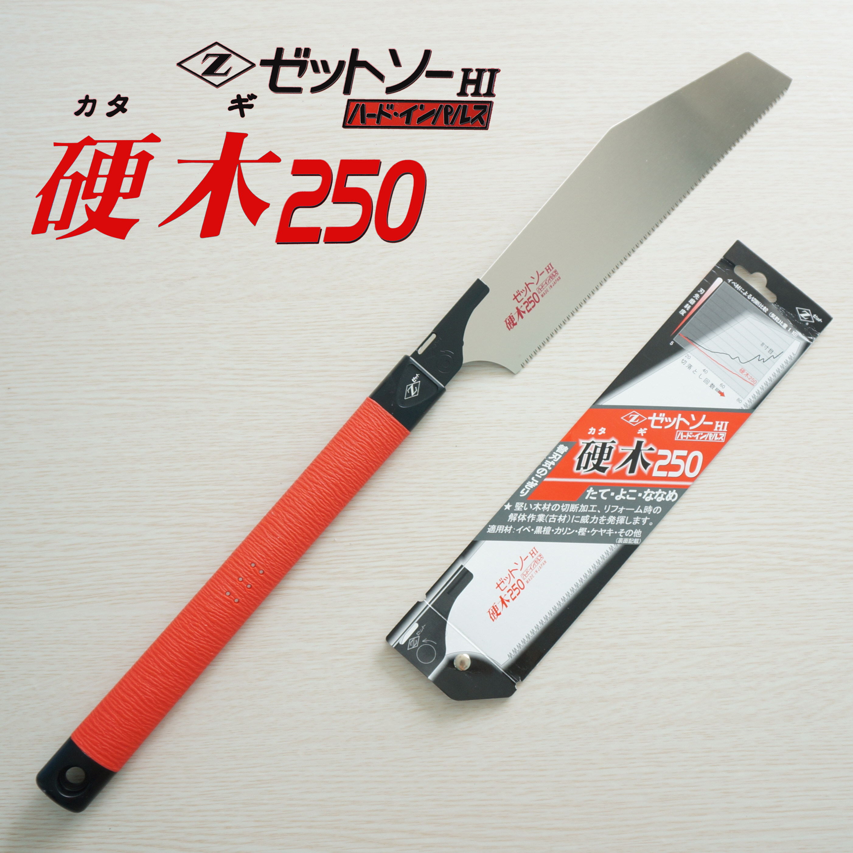 速发冈手锯硬木锯250红木锯木工工横切纵切斜切手锯田锯锯